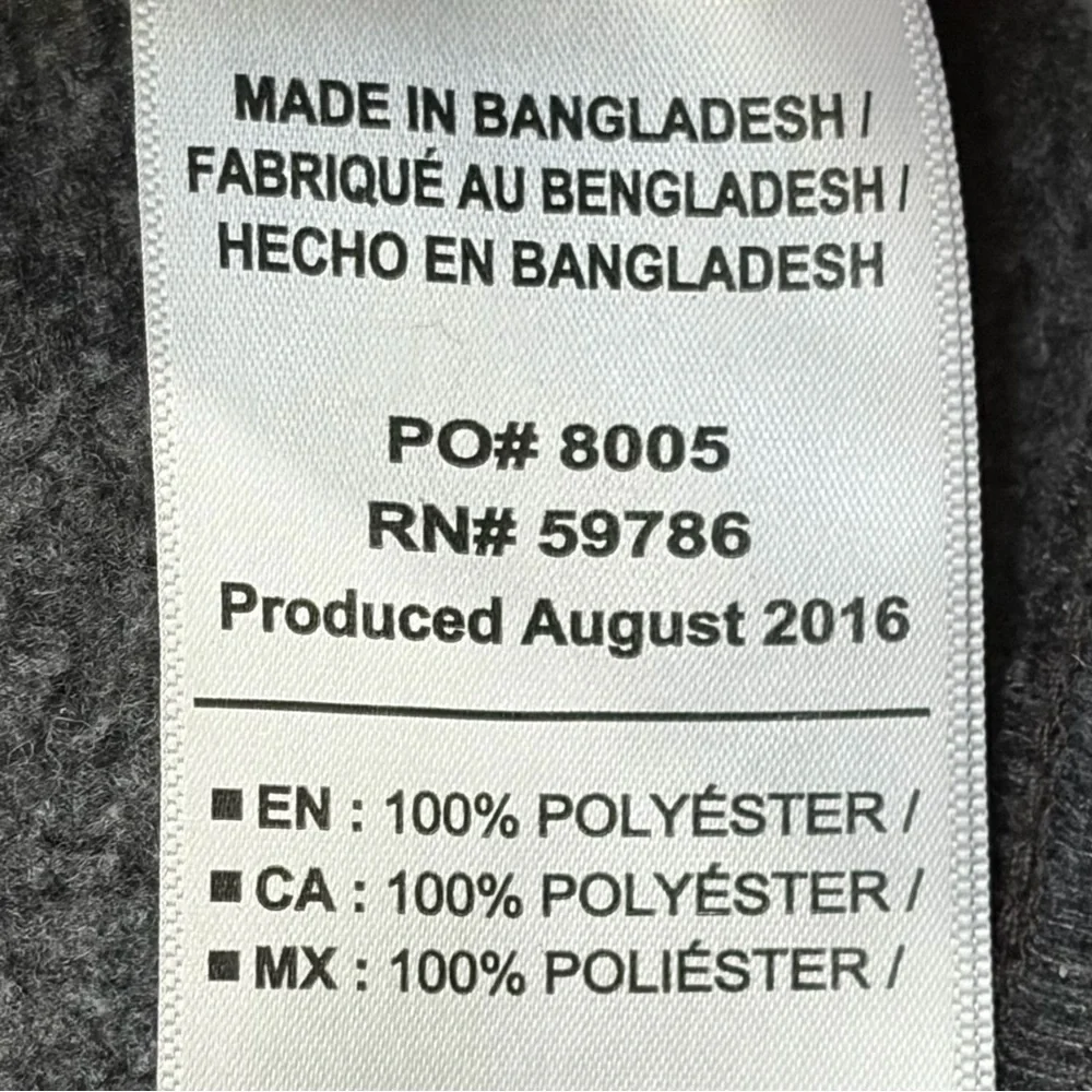 Umbro Italia Hoodie with Blue Hood and Red Drawstrings - Picture 4 of 9